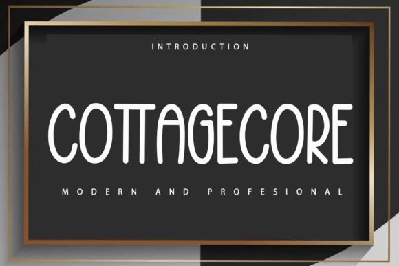 Cottagecore Font: A Timeless Elegance for Modern Design