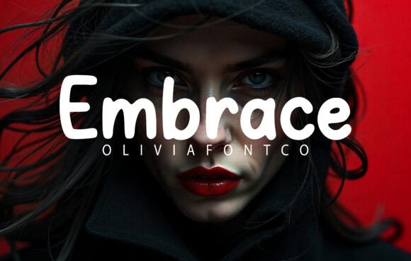 Embrace: A Warm and Inviting Bold Handwritten Script Font