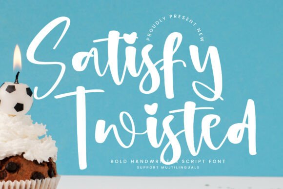 Exploring the Versatility of Satisfytwisted Regular and Satisfy Twisted Fonts