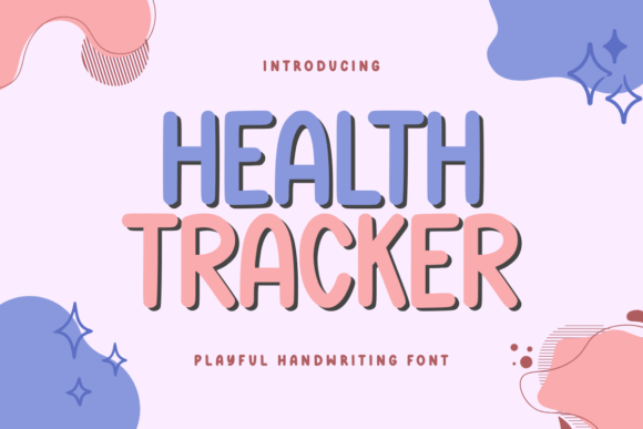 Health Tracker: A Versatile Font for Creative and Practical Workflows