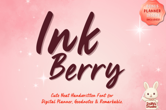 Ink Berry: The Structured Handwritten Font That Transforms Digital Planning