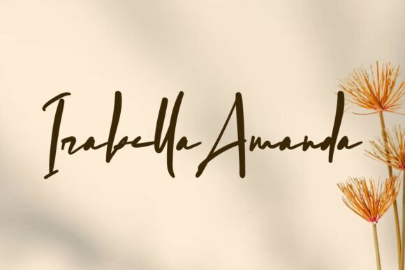 Irabella Amanda: A Stunning Handwritten Font for Creativity and Design