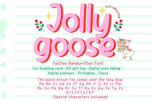 Jolly Goose Font: A Festive Typographic Companion