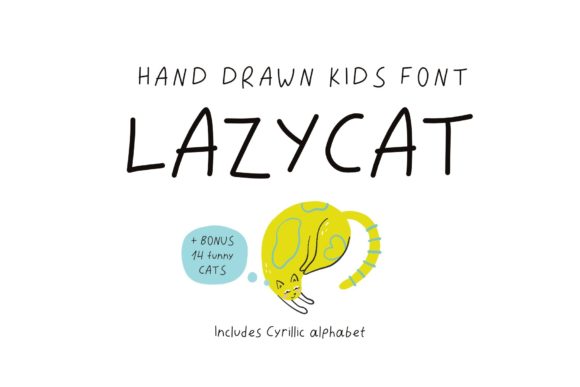 Lazycat: A Handwritten Font with a Warm, Authentic Touch