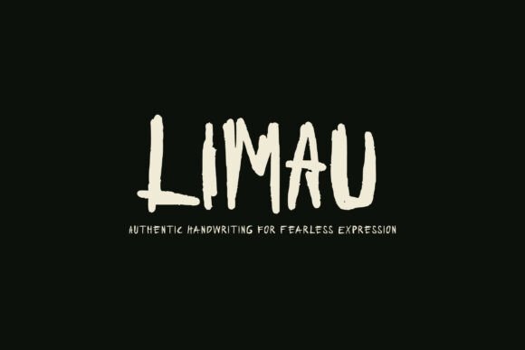 Limau: A Font That Speaks with Raw Authenticity
