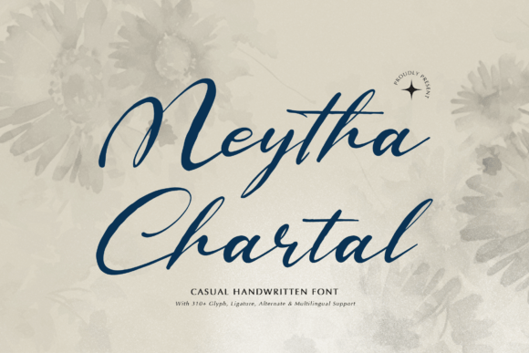 Meytha Chartal Font: A Stylish Handwritten Design for Creative Projects