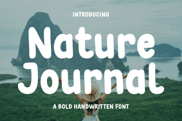 Nature Journal: A Handwritten Font for Creative Expression