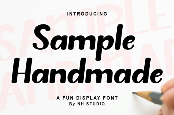 Sample Handmade: A Strategic Font for Creative and Practical Use