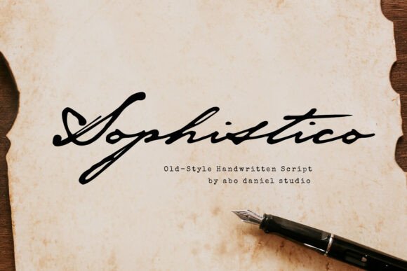 Sophistico Typeface