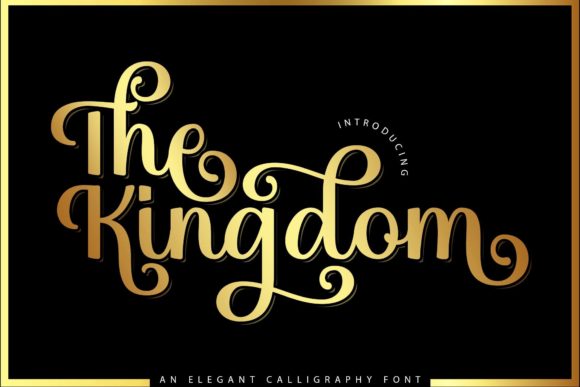 The Kingdom Font: A Timeless Elegance for Every Design