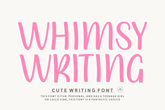 Whimsy Writing: A Font That Brings Personality to Your Designs